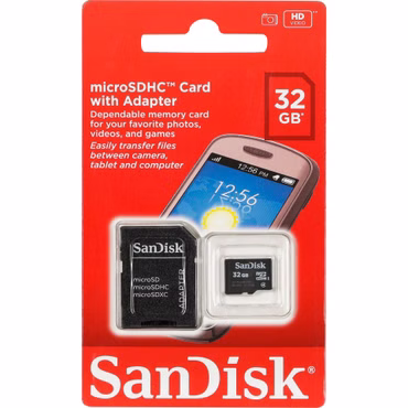 SanDisk MicroSDHC+SD Adapt. 32GB SDSDQM-032G-B35A