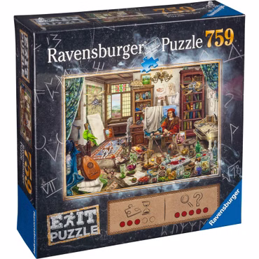 Ravensburger Exit Puzzle Künstleratelier