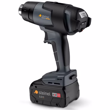 Steinel Mobile Heat MH5 Set Akku-Heißluftgebläse + 18V 5,5Ah