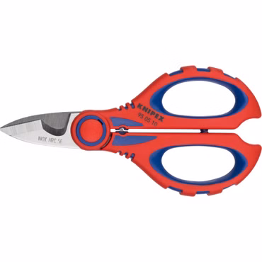 KNIPEX Elektrikerschere mit Crimpstelle