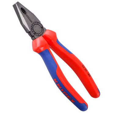 KNIPEX Kombizange schwarz atramentiert poliert 180 mm