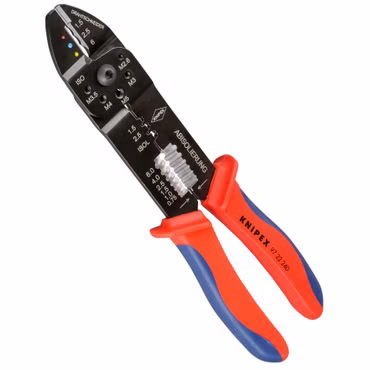 KNIPEX Crimpzange schwarz lackiert 240 mm