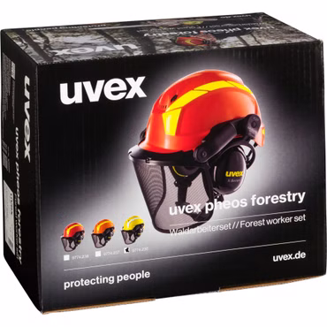 uvex Waldarbeiterset gelb