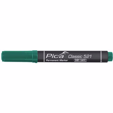Pica Permanentmarker 2-6mm, Keil spitze, grün