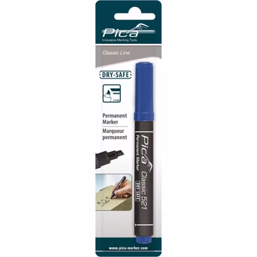 Pica Permanentmarker 2-6mm, Keil spitze, blau / SB