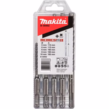 Makita B-58992 NEMESIS2 Bohrerset SDS+ 5tlg