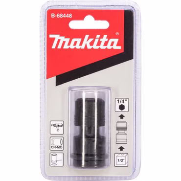 Makita B-68448 Bit-Adapter 1/2 4KT - 1/4 6K