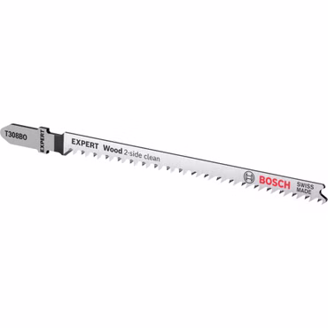 Bosch EXPERT Stichsägeblätter T308BO 5Stk Wood 2-side clean