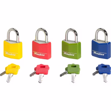 Master Lock Bügelschloss 30mm farblich sortiert 9131EURDCOL