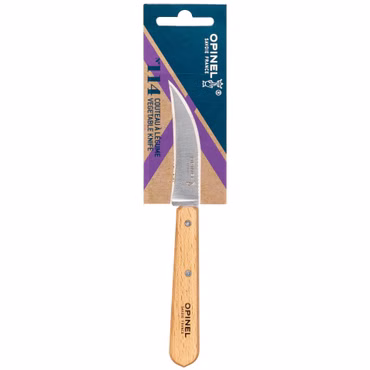 Opinel Gemüsemesser No. 114 Holzgriff natur