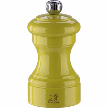 Peugeot Bistro Pfeffermühle 10 cm Pistazie lackiert Holz