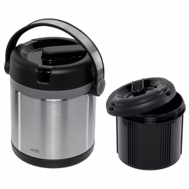 Emsa Mobility Isolier-Speisegef. edestahl 1,2l schwarz/anthrazit