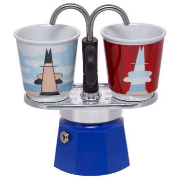 Bialetti MINI EXPRESS Set Magritte rot