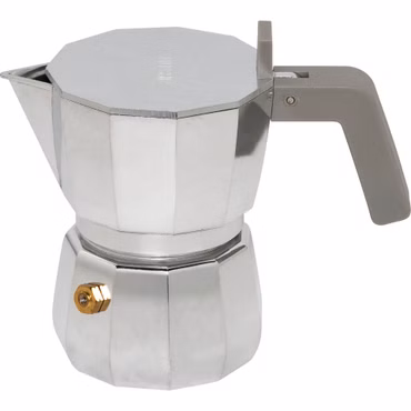 Alessi Mokka Espressomaschine DC06/1 silber