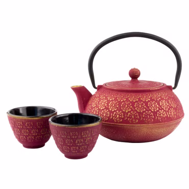Bredemeijer Teekannen Geschenk- Set pinkgold inkl. Filter G015PG