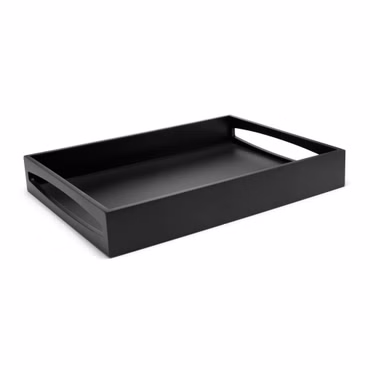 Leopold Vienna Tablett schwarz 300x400x60mm Holz LV618000