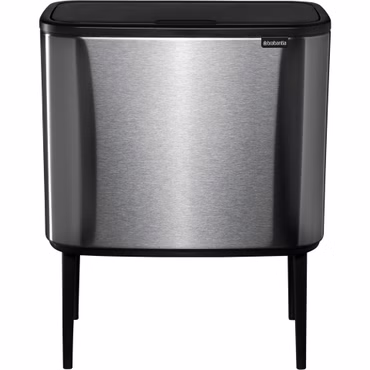 Brabantia Mülleimer Bo Touch Bin Stahl matt FPP, 11 + 23 L