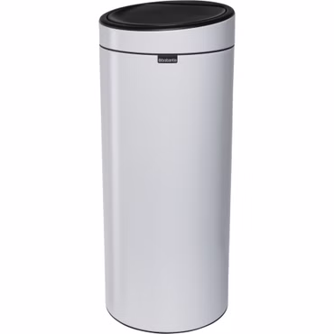 Brabantia Mülleimer Touch Bin New, weiss, 30 L