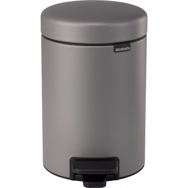 Brabantia Treteimer Newicon 3 L Mineral Concrete Grey