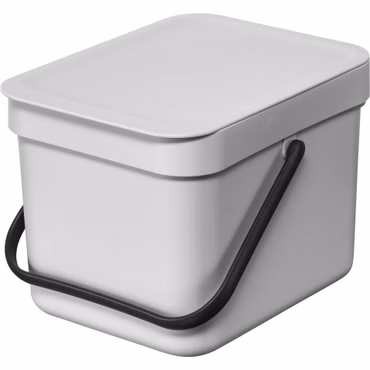 Brabantia Sort & Go Abfallbehäl. Light Grey 6 L