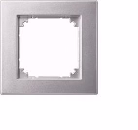 Merten M-PLAN-Rahmen 1fach 486160 aluminium