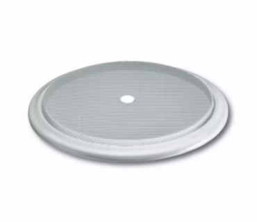 BJ AudioWorld Lautsprecher-Gitter 8228 Metall weiss