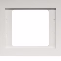 BER K1 Rahmen 13137009 1fach polarweiss