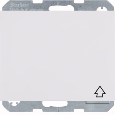 BER K1 Schuko Kombi mit 47517109 Klappd. und erh. Ber.-sch. polarweiss