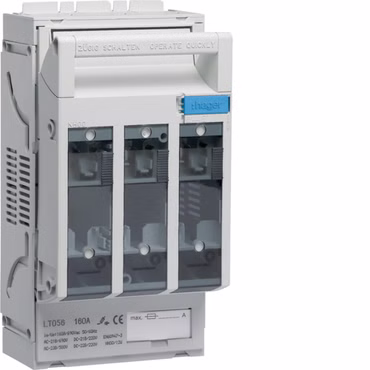 Hager Sicherungslasttrennschalter LT056 NH00/60mm 160A Rahmenklemme 95qmm