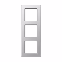 JG Rahmen 3fach AC 583 AL Aluminium