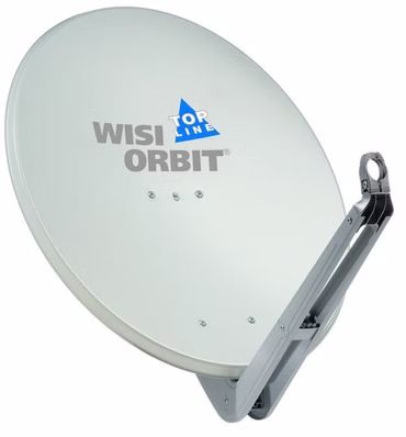 WISI Sat-Offsetantenne 85cm OA85G Aluminium lichtgrau