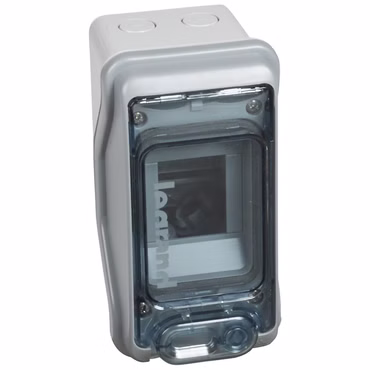 Legrand 601932 AP Feuchtraumverteiler Plexo³ IP65 IK09 1-reihig 2+1Module