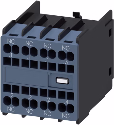 SIEM Hilfsschalterblock 3RH2911-2HA13 1S+3Ö Strombahnen:1Ö, 1Ö, 1S für Hilfs-