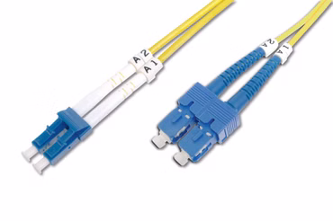 LWL Patchkabel OS2 DK-2932-02 LC-D/SC-D 09/125 Monomode Länge 2,0m