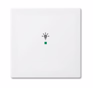 BJ Wippe Licht alpinweiß 6231-10-914 1-fach Busch-free@home balance SI