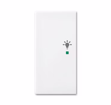 BJ Wippe/L 2-fach Licht 6231-21-914 alpinweiß Busch-free@home balance SI