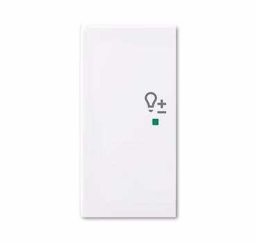 BJ Wippe/L 2f Dimmer 6234-21-914 alpinweiß Busch-free@home balance SI