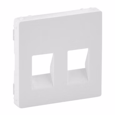Legrand 755370 Abdeckung f.2-fach Lautsprecherdose Valena Life ultraweiß