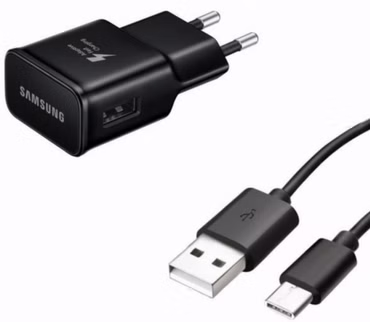 Samsung Lade-Set schwarz 5161209162 USB-Ladeadapter + micro C 3.1 USB-Kabel