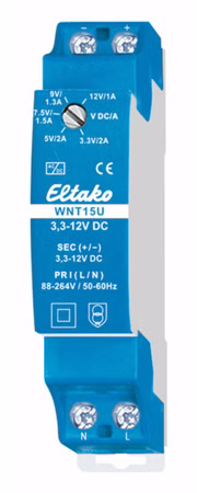 Eltako WNT15U/3,3-12VDC Uni-Weitbereichs-Schaltnetzteil 20000175