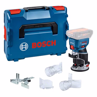 Akku-Kantenfräse GKF 18V-8 Professional solo, 18Volt (blau/schwarz, ohne Akku und Ladegerät, in L-BOXX)