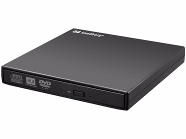 Sandberg 133-66 Externer Mini DVD-Brenner USB Schwarz