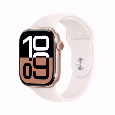 Apple Watch 10 46mm GPS Alu Sport M/L rosegold/blassrosa