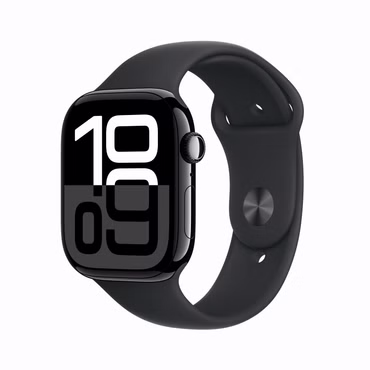 Apple Watch 10 46mm GPS+4G Alu Sport M/L diamantschwarz/schwarz