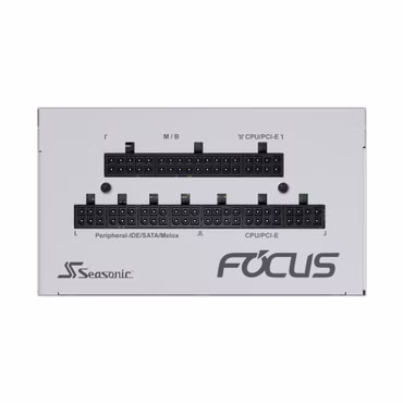 FOCUS GX-750 ATX3.0 (weiß, 1x 12VHPWR, 2x PCIe, Kabel-Management, 750 Watt)
