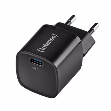 Intenso Power Adapter W30C² GaN Schwarz 1x USB-C 30W