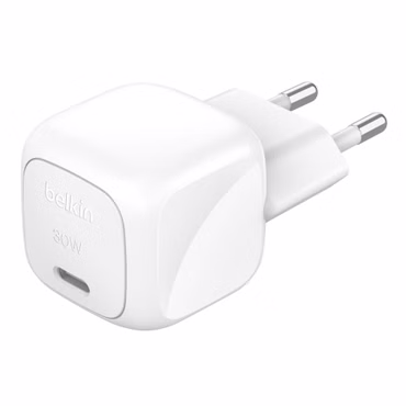 Belkin Netzladegerät USB-C 30W PD & PPS Techn. weiß WCA008kqWH