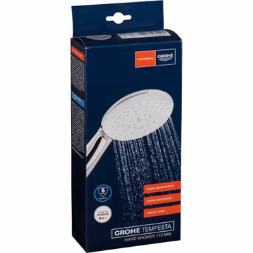 Grohe Tempesta 110 Handbrause 3 Strahlarten