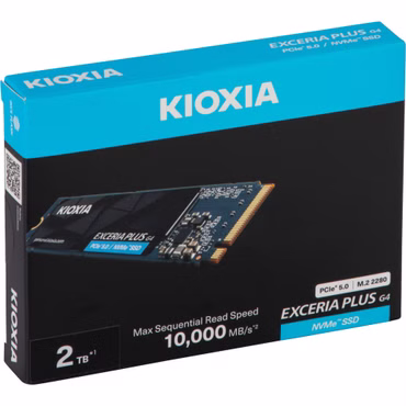 KIOXIA EXCERIA PLUS G4 NVMe 2TB M.2 2280 PCIe Gen5x4 BiCS FLASH