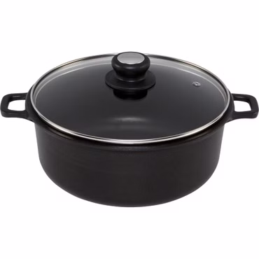 De Buyer Choc Extreme Bratentopf mit Glasdeckel 28cm induktion